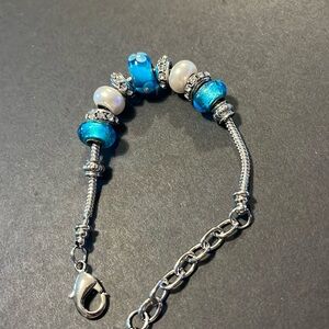 Murano  glass bead bracelet!! $10